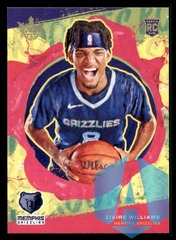 2021-22 Panini Court Kings Rookie Ziaire Williams #107 Grizzlies
